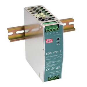 EDR-120-12 Single Output DIN Rail Power Supply 12V 10 Amp 120W