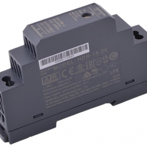 HDR-15-24 Power Supply - 15W 24V 0.63A - Ultra Slim