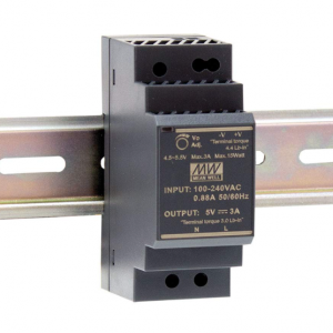 HDR-30-15 Ultra Slim Step Shape 2SU DIN Rail Power Supply 15 Volt 2 Amp 30 Watt