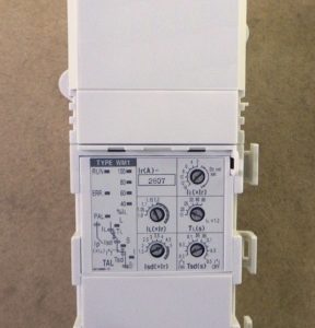 MITSUBISHI ELECTRIC Main setting module for generator protection use WM1-W
