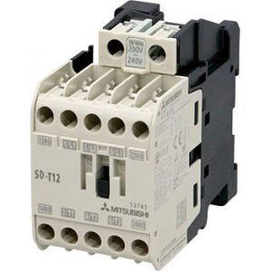 MITSUBISHI ELECTRIC Magnetic Contactor SD-T12 DC24V 1A1B
