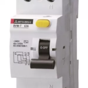 MITSUBISHI ELECTRIC Residual Current Circuit Breaker BVW-T 2P 16A 30mA