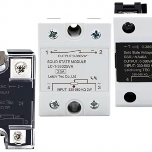 SSR-1VA Series 10A Solid State Relay Voltage Regulator Potentiometer Control