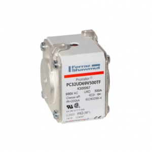 Mersen Square Body High-Speed Fuse Protistor K300067 - PC32UD69V500TF