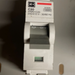 WMN4C20 20A 4P MCB Cutler Hammer GHAS