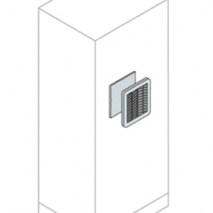 EN0250K AIR+FILTER KIT 250x250mm (WxW) RAL7035 ABB GHAS