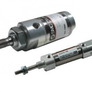 SMC NC(D)M-XE* Stainless Steel Cylinder Double Acting Rod Extension Option