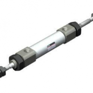 SMC NC(D)J2W Miniature Stainless Steel Cylinder Double Acting Double Rod