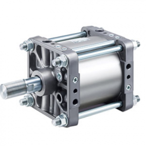 SMC C(D)S2P Axial Centralized Piping Type Double Acting Single Rod