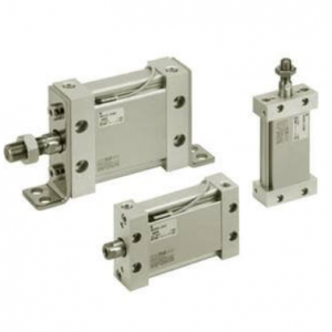 SMC M(D)U-Z Plate Cylinder Double Acting Single Rod w/Auto Switch Mounting Groove