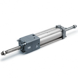 SMC C(D)NA2W Cylinder w/Lock Double Acting Double Rod