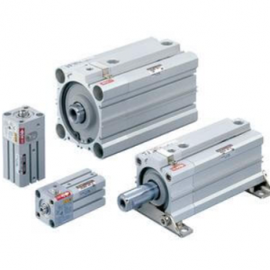 SMC C(D)LQ Compact Cylinder Double Acting Single Rod With Lock