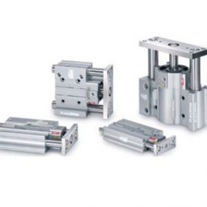 SMC MLGP-B/F Standard Guided Cylinder with One-way Lock