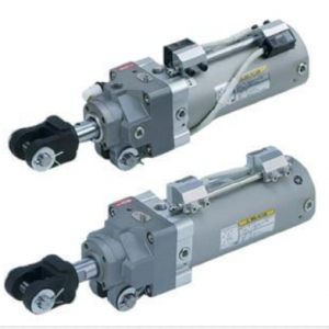 SMC CLK2P Clamp Cylinder w/Lock Magnetic Field Resistant Rod Mounting