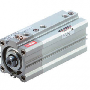 SMC R(D)LQ Compact Cylinder with Air Cushion and Lock