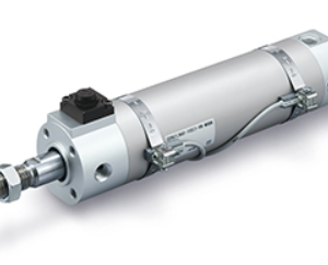 SMC C(D)BG1*N/A-Z1 Air Cylinder Double Acting Single Rod End Lock