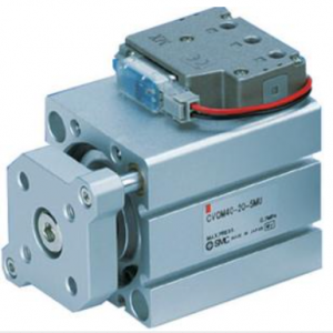 SMC CVQM Compact Cylinder with Solenoid Valve Guide Rod Type