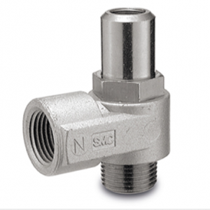 SMC AS*2*0-T Speed Controller Elbow Type Metal Body Tamper Proof