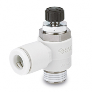 SMC AS-FM Speed Controller Low Speed One-touch Elbow & Universal Type Resin Body