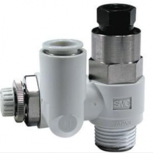 SMC ASP Speed Controller with Pilot Check Valve