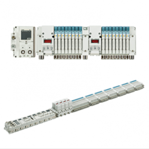 SMC JSY3000-P Electro-pneumatic regulator integrated-type manifold 64 Station Compatible with EX600