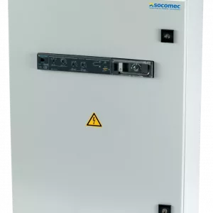 SOCOMEC ATyS g M in steel enclosure Automatic transfer enclosed switches from 40 to 160 A