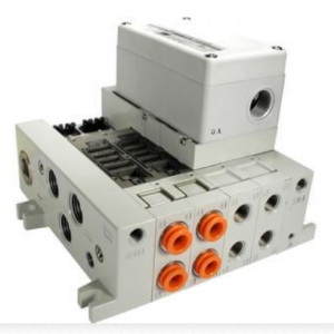 SMC VV5Q41-S 4000 Series Base Mounted Manifold Plug-in Serial Transmission Unit