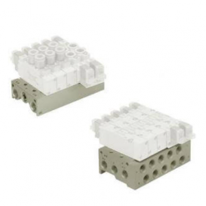SMC SS5Y3 3000 Series Bar Stock Manifold Individual Wiring