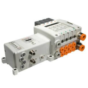 SMC VV5QC21-S 2000 Series Base Mounted Manifold Plug-in I/O Serial Transmission Unit (EX250)